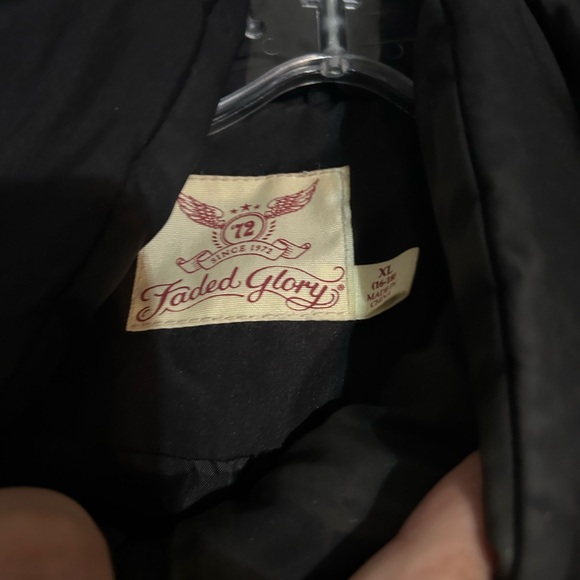 Faded‎ Glory Black Quilted Jacket - Picture 2 of 3